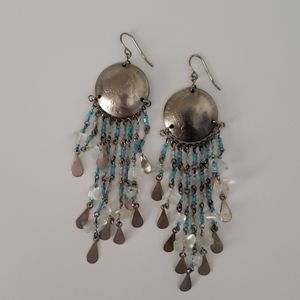 Silver Coin Earrings